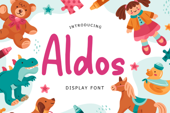 Aldos: The Sweet Handwritten Font for Makers
