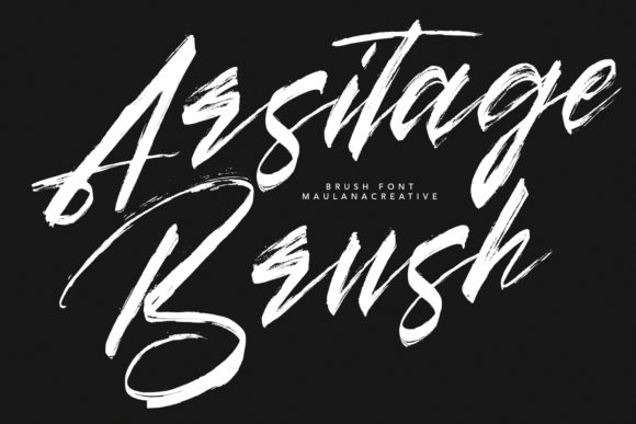 Arsitage Brush: A Handwritten Font for Modern Web Design