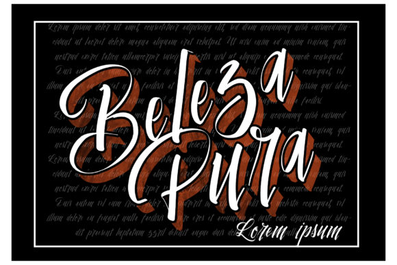 Beleza Pura: A Timeless Script Font for Web Design