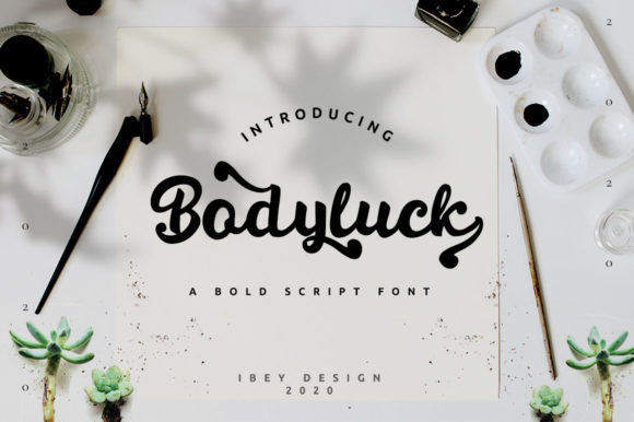 Bodyluck: A Timeless Handwritten Font for Editorial Design