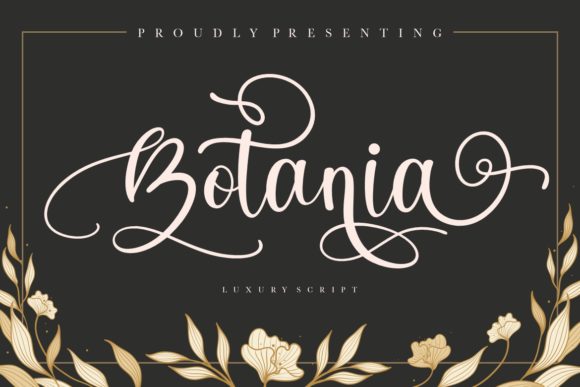 Botania: A Premium Handwritten Font for Web Design