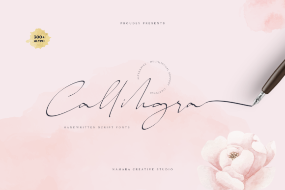 Callihgra: A Handwritten Font for Modern Web Design