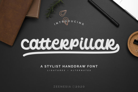 Catterpillar: A Timeless Handwritten Font for Editorial Design