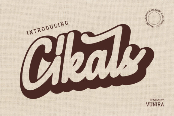 Cikals: A Timeless Handwritten Font for Editorial Design