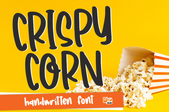 Crispy Corn: A Joyful Handwritten Font for Makers
