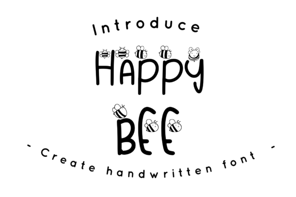 Happy Bee: A Quirky Handwritten Font for Web Design