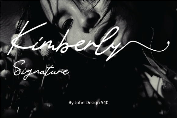 Kimberly Signature: A Timeless Handwritten Font for Branding