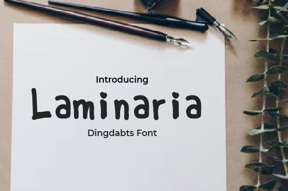 Laminaria: A Friendly Handwritten Font for Your Brand