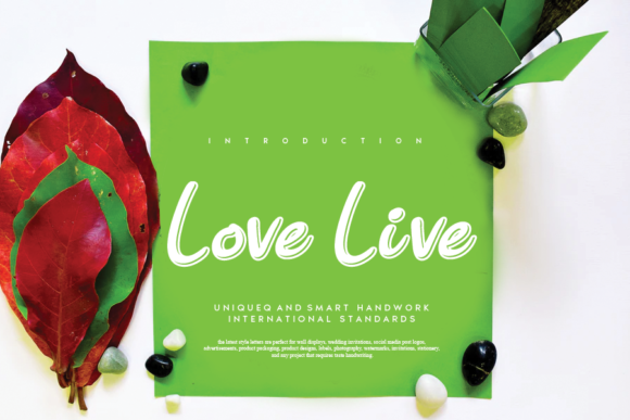 Love Live: A Handwritten Font for Modern Web Design