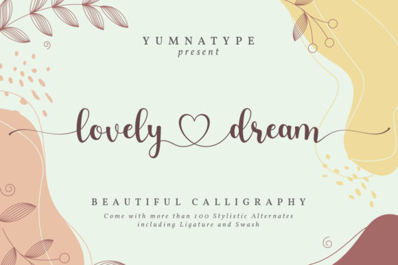 Lovely Dream: A Romantic Handwritten Font Review
