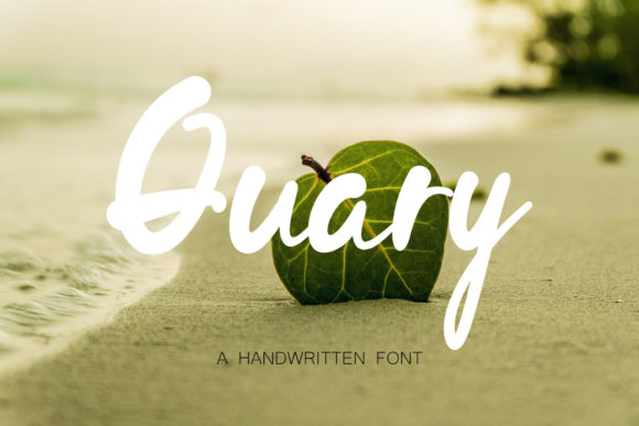 Quary: A Timeless Handwritten Font for Elegant Branding
