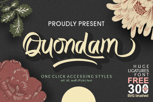Quondam: The Elegant Script Font for Marketers