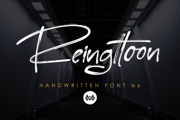 Reingttoon: A Handwritten Font for Makers