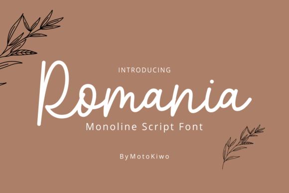 Romania: A Versatile Handwritten Font for Campaigns