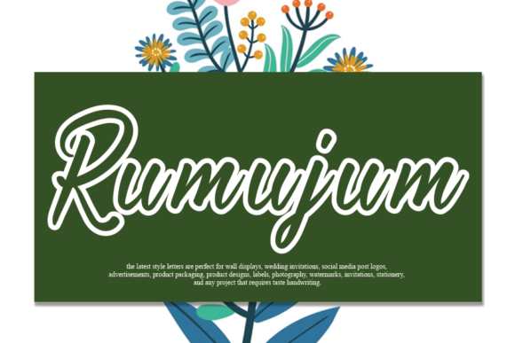 Rumujum: A Timeless Handwritten Font for Branding