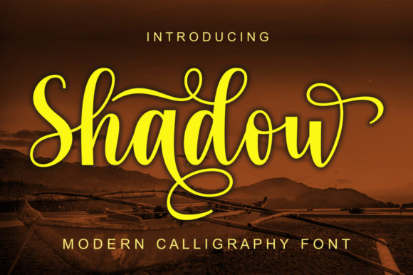 Shadow: The Elegant Script Font for Campaigns