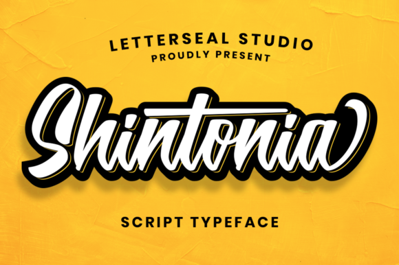 Shintonia: A Charming Script Font for Editorial Design
