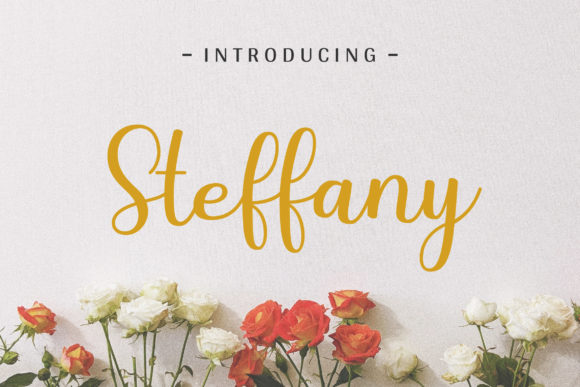 Steffany: A Modern Handwritten Font for Editorial Design
