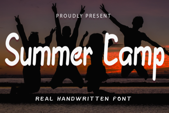 Summer Camp: A Friendly Handwritten Font for Branding