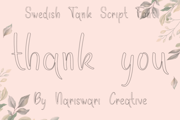 Swedish Tank: A Handwritten Font for Web Design