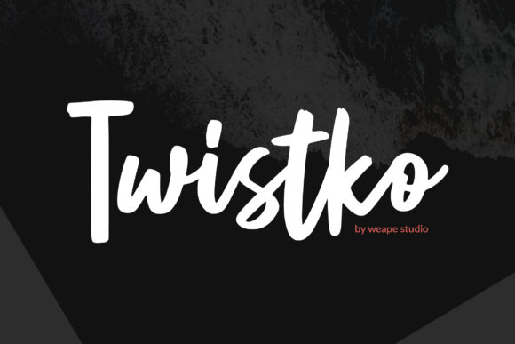 Twistko: The Handwritten Font for Authentic Branding