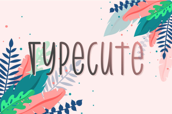 TypeCute: A Friendly Handwritten Font for Small Business