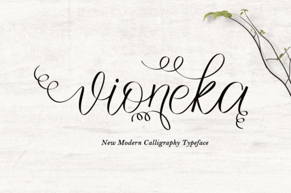 Vioneka: A Charming Script Font for Editorial Design