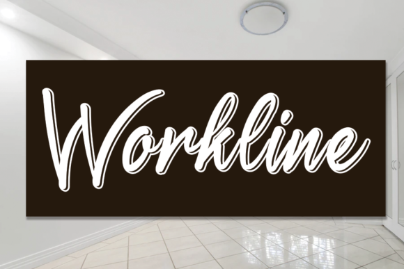 Workline: The Handwritten Font for Modern Marketing